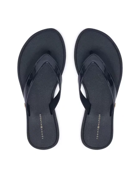 Tommy Hilfiger Japonki Th Scandi Shiny Summer Sandal granatowy