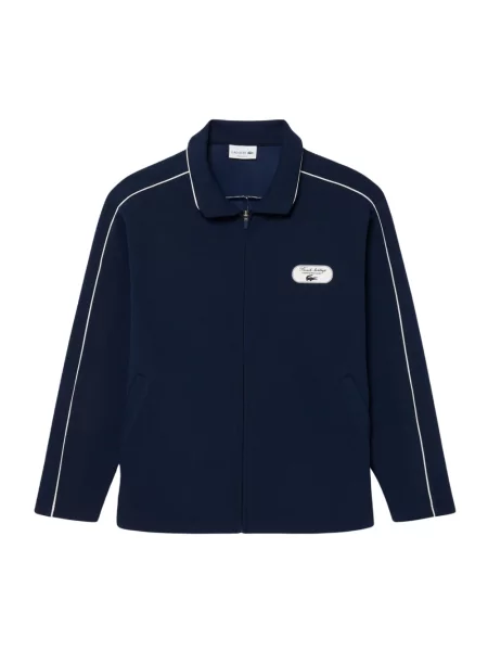 Bluza Lacoste do tenisa niebieska