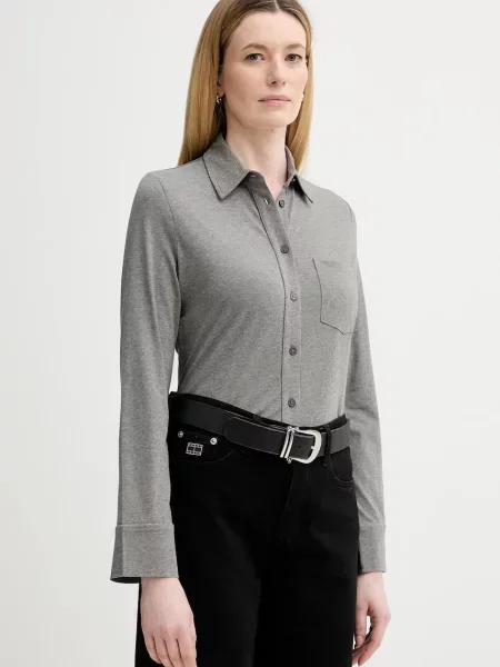 Marc O'Polo cămașă cu guler clasic regular gri