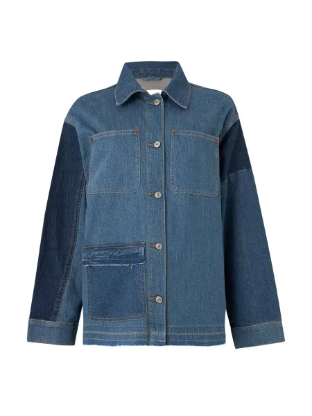 Abercrombie & Fitch Geacă de primăvară-toamnă bleumarin / închis albastru