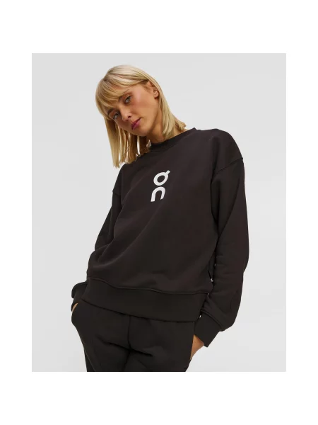 On Club Crew W Black Kobiety Bluzy i bluzy z kapturem On Size: XS czarny