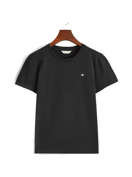 Tricou Gant scurt negru