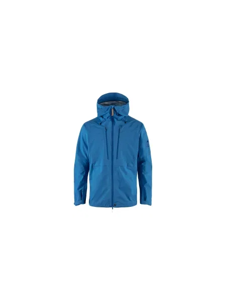 Fjällräven Keb Eco-Shell Jacket Alpine Blue Mężczyźni Kurtki Fjällräven Size: L niebieski