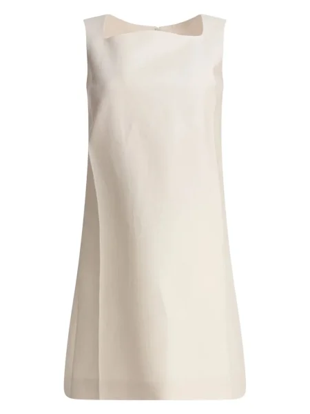 Rochie fără mâneci Sandbeige fără mâneci de costum