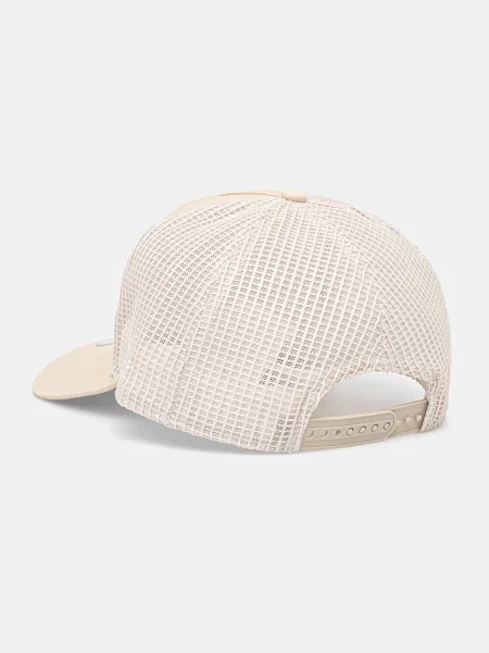 Кепка New Era с аппликацией бежевая