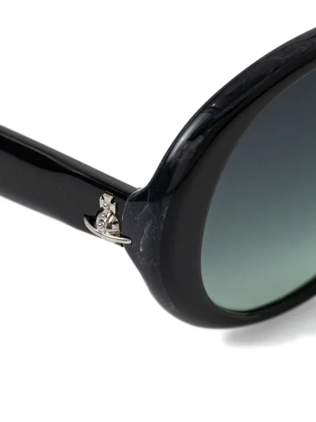 Кръгли слънчеви очила Vivienne Westwood черно