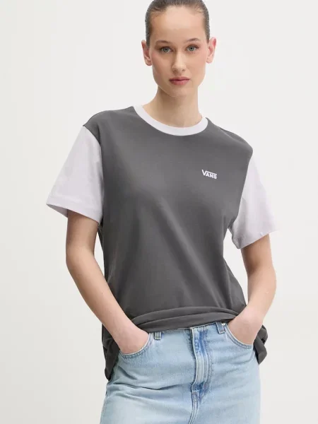 Тениска Vans сиво