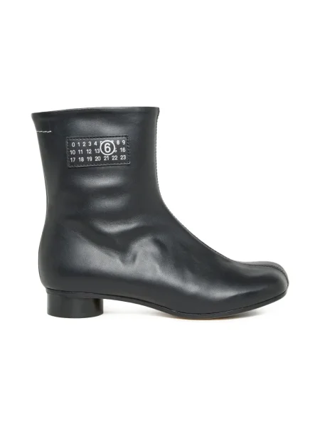 Botki dziecięce Mm6 Maison Margiela czarne