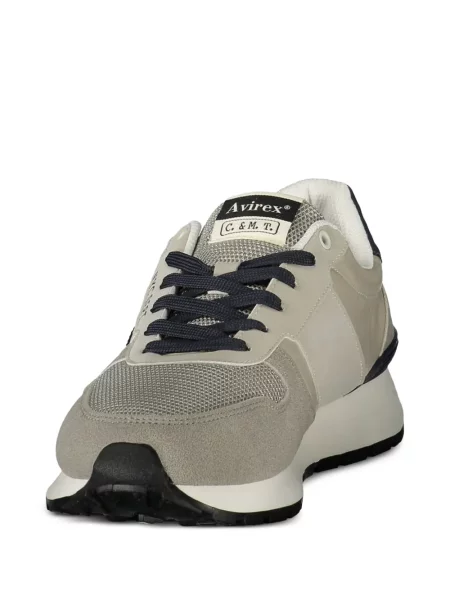 Sneakerși Avirex cu imagine gri