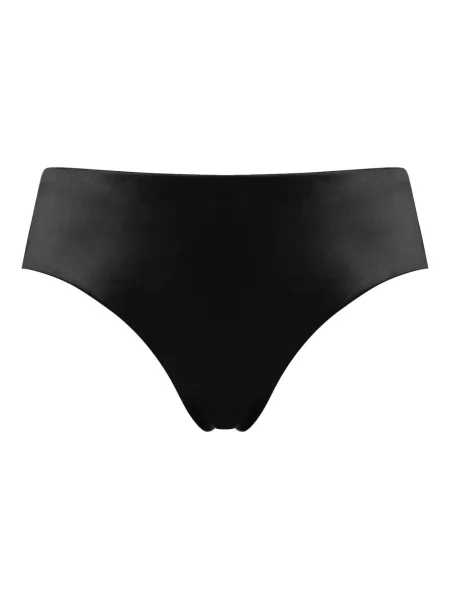 Chiloți tanga Eres cu funde negru