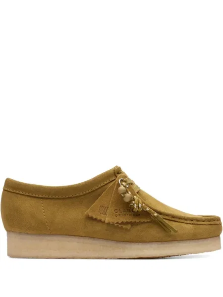 Pantofi derby Clarks Originals verde