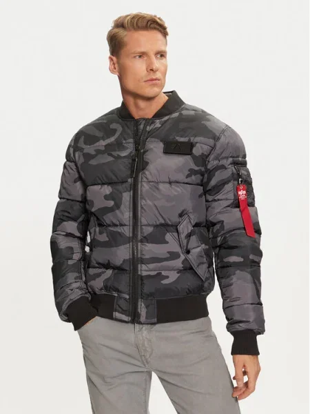 Alpha Industries Bomber dzseki fekete