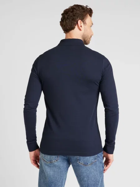 BOSS Tricou Passerby închis albastru