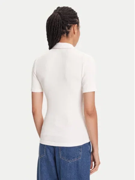 Marc O'Polo Polo marškinėliai Écru Slim Fit