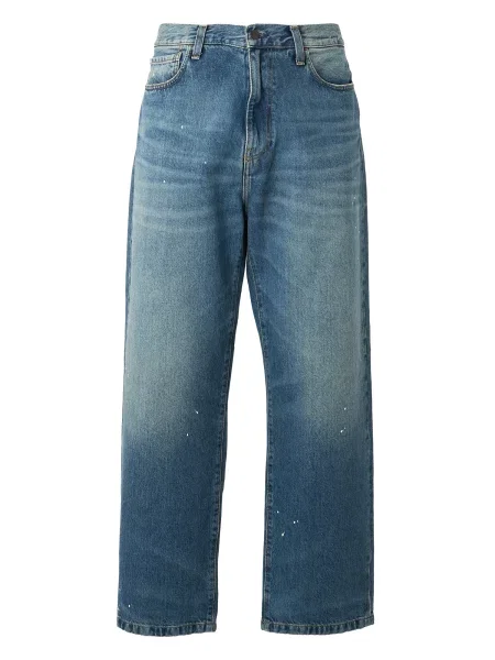 Carhartt WIP Jeans Landon albastru denim alb