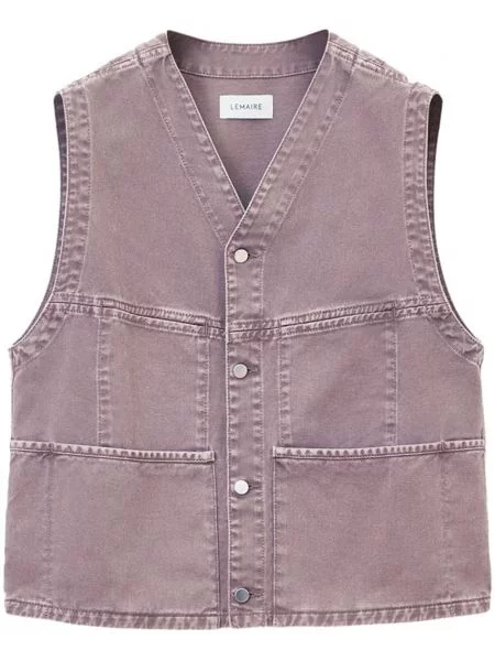 Vestă denim Lemaire violet