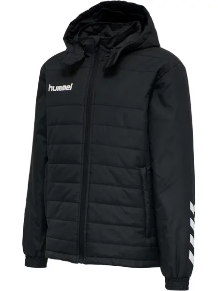 Kurtka piłkarska dla dzieci Hummel hml PROMO short bench czarna