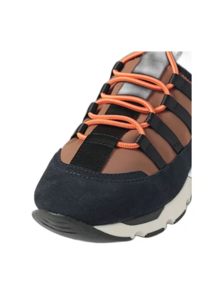 Sneakersy Marni skórzane brązowe