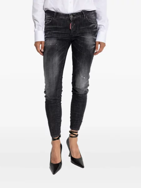 Blugi Dsquared2 zdrențuiți gri