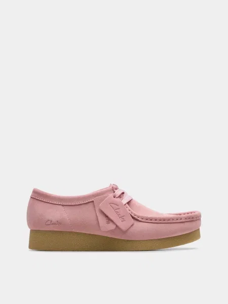 Ботинки Clarks розовые