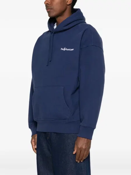 Pantaloni scurți Polo Ralph Lauren cu autograf albastru