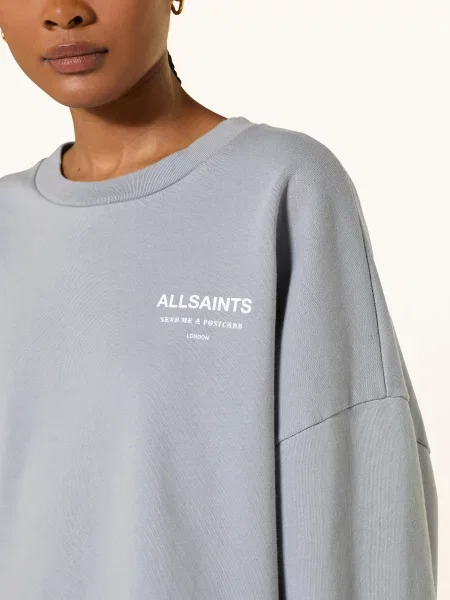 Allsaints Bluza Dreamer blau biała