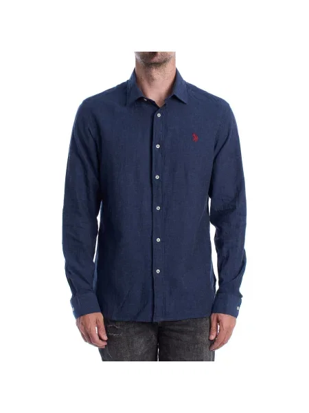Košeľa U.s. Polo Assn. modrá