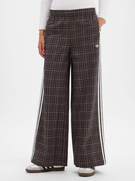 Adidas Originals Spodnie Dresowe Check braun beżowe