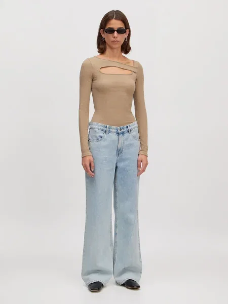 EDITED Tricou Idalina taupe gri