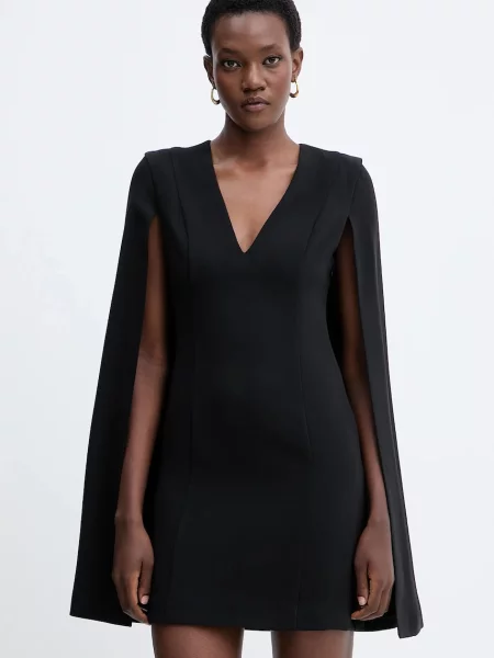 Twinset sukienka mini dopasowana czarny