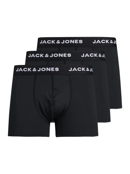 JACK & JONES Boksarice črna bela