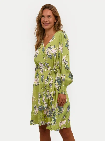 Kaffe Rochie de vară Pollie verde