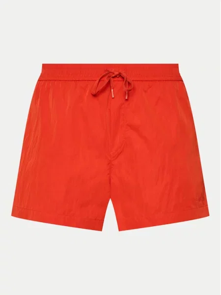 Calvin Klein Swimwear Plaukimo šortai raudona