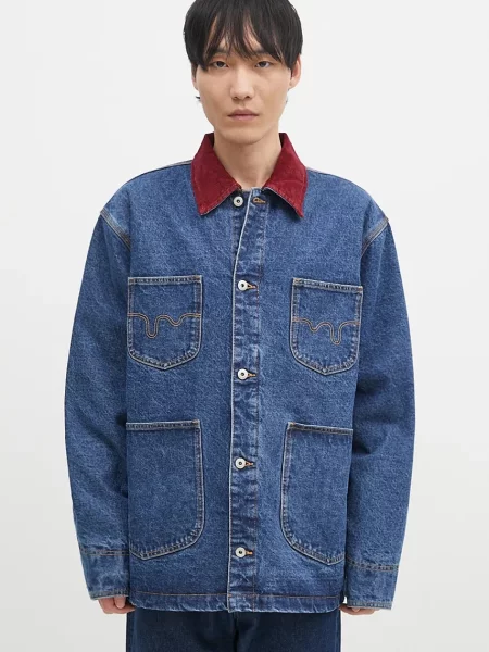 Τζιν μπουφάν ICECREAM Denim Chore μπλε