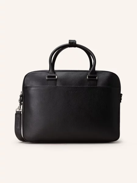Tiger Of Sweden Torba Na Laptop Burin schwarz czarna