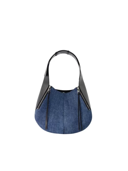 Torebka Alexander Mcqueen niebieska