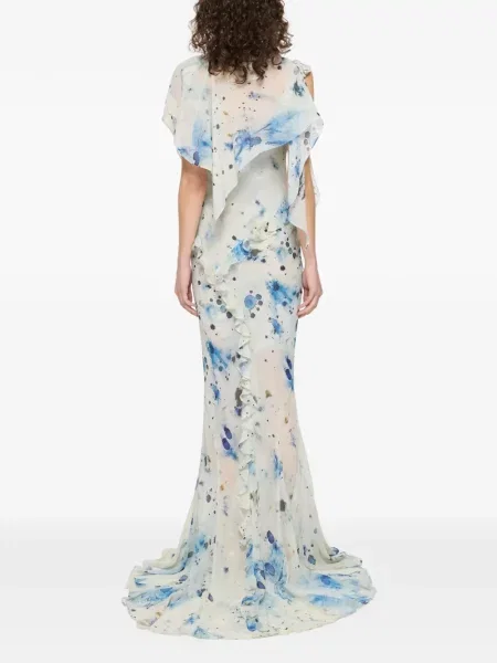 Rochie maxi Paris Georgia cu imagine
