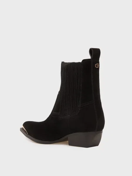Замшевые ботинки Guess черные