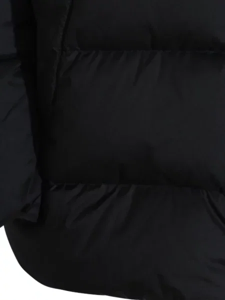 Palton Add cu glugă negru
