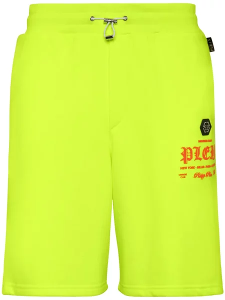 Pantaloni scurți Philipp Plein cu autograf
