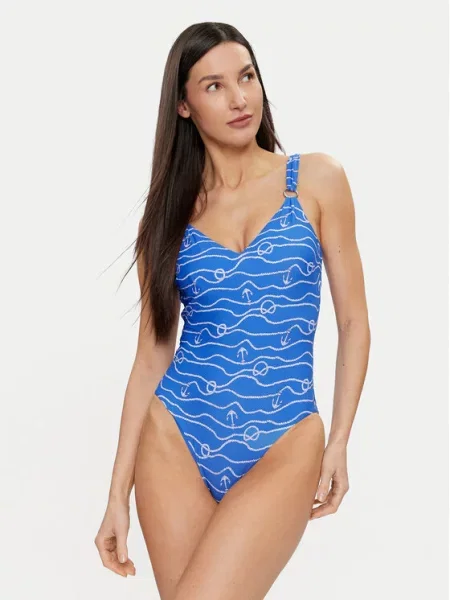 Seafolly Strój kąpielowy niebieski
