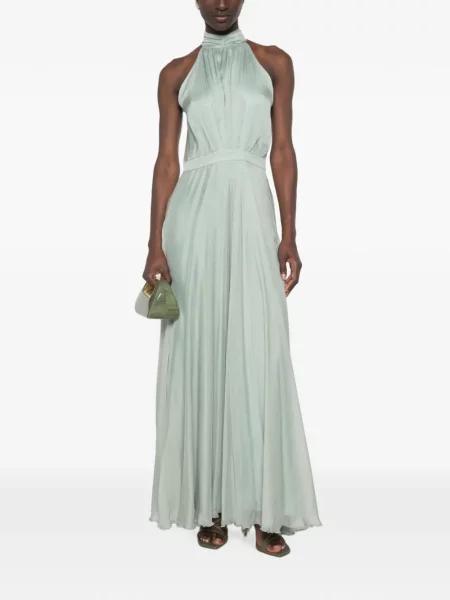 Rochie maxi Raquel Diniz verde