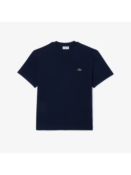 Классическая футболка Lacoste синяя