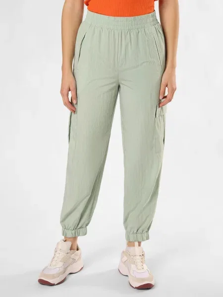 Opus Spodnie Mabecca Kobiety niebieski|zielony jednolity 38 niebieskie