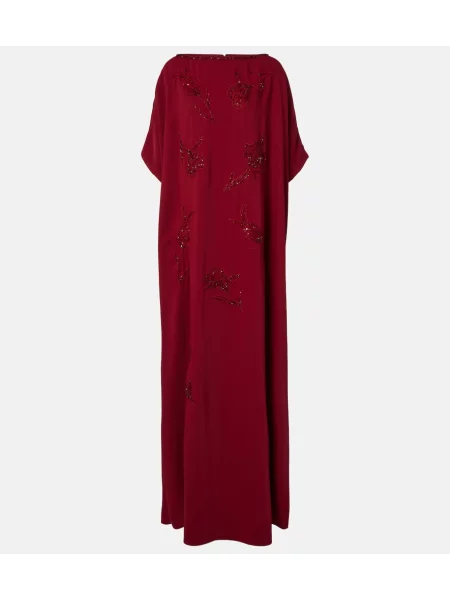 Sukienka Carolina Herrera bordowa