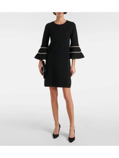 Rochie Carolina Herrera de lână negru
