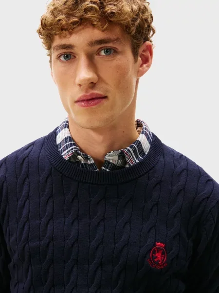 Класичний светр Tommy Hilfiger синій