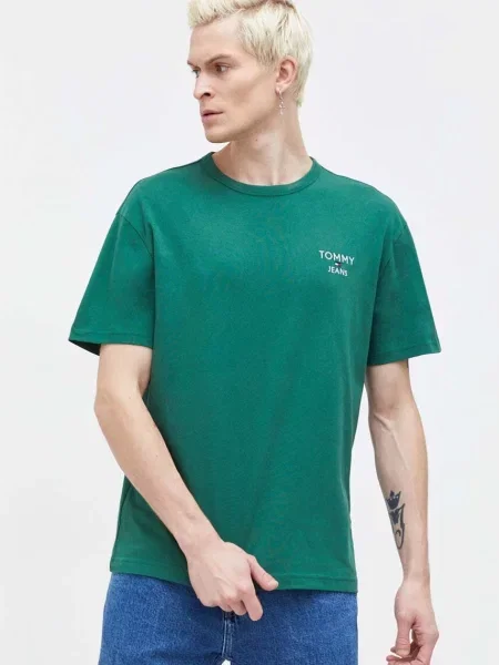 Tricou Tommy Jeans albastru