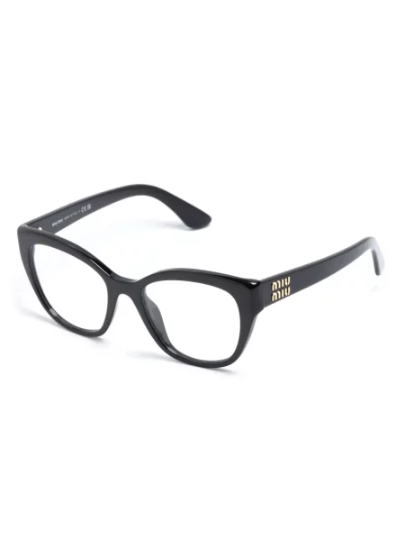 Saulės akiniai Miu Miu Eyewear juoda