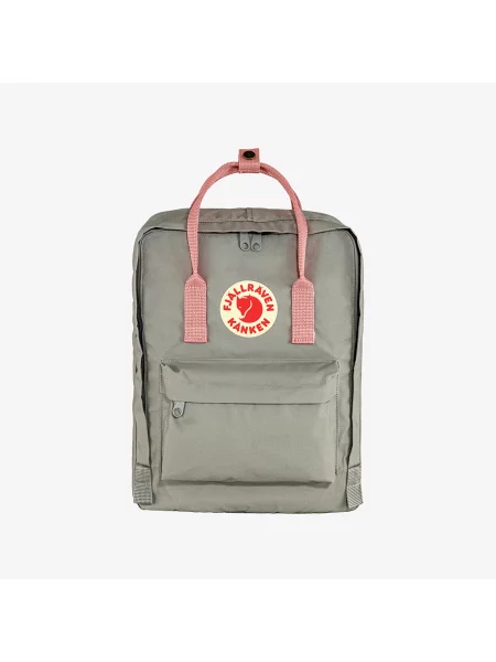 Turistický batoh Fjällräven Kanken 16 l fog/pink sivá